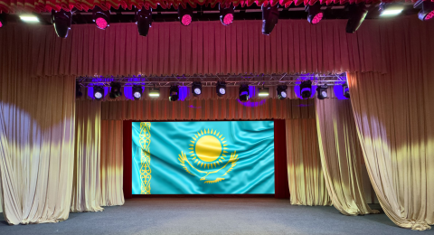 Оснащение концертного зала звуком, светом и LED-экраном - дом Культуры